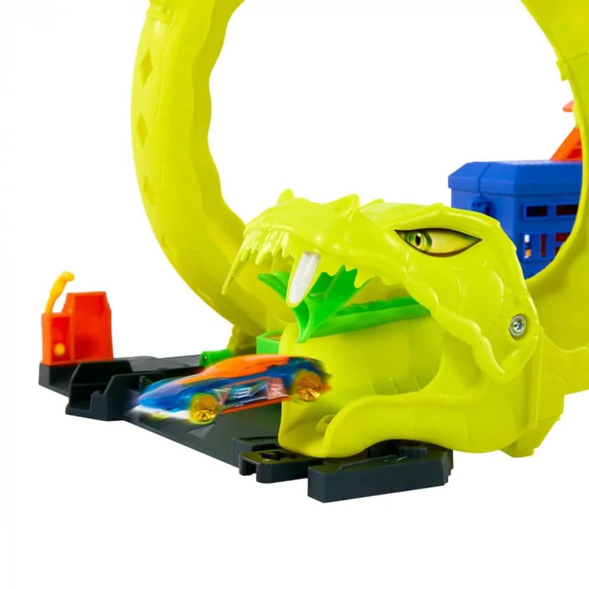 Набір ігровий Hot Wheels Спіральна атака Змії JBM63 фото 3 Набір ігровий Hot Wheels Спіральна атака Змії JBM63 фото 3