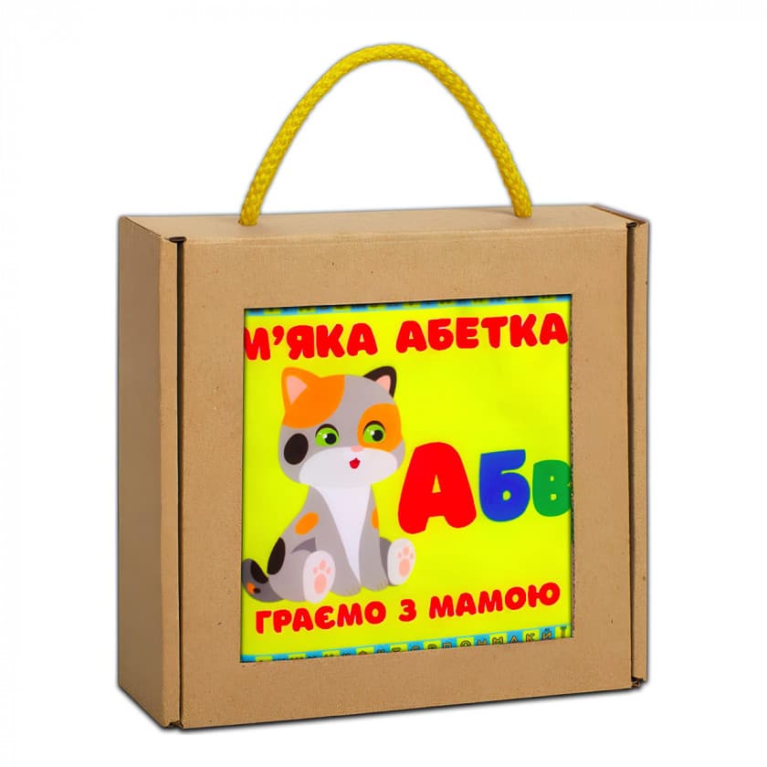 Книга мягкая Книжковий хмарочос Мягкий алфавит 823476