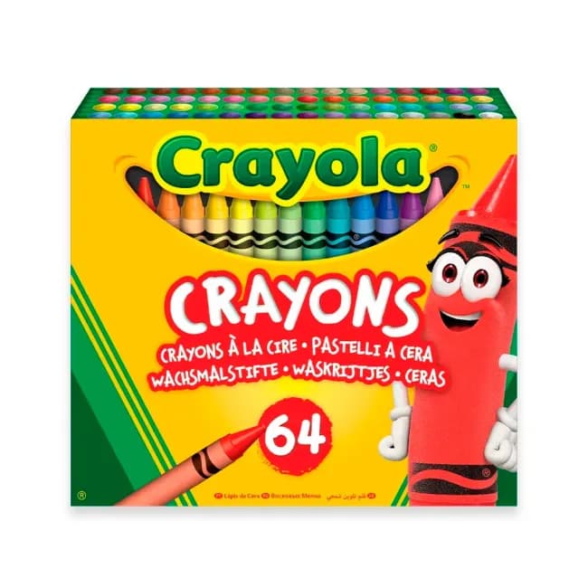 Крейда воскова Crayola 64шт 52-6448 фото 2