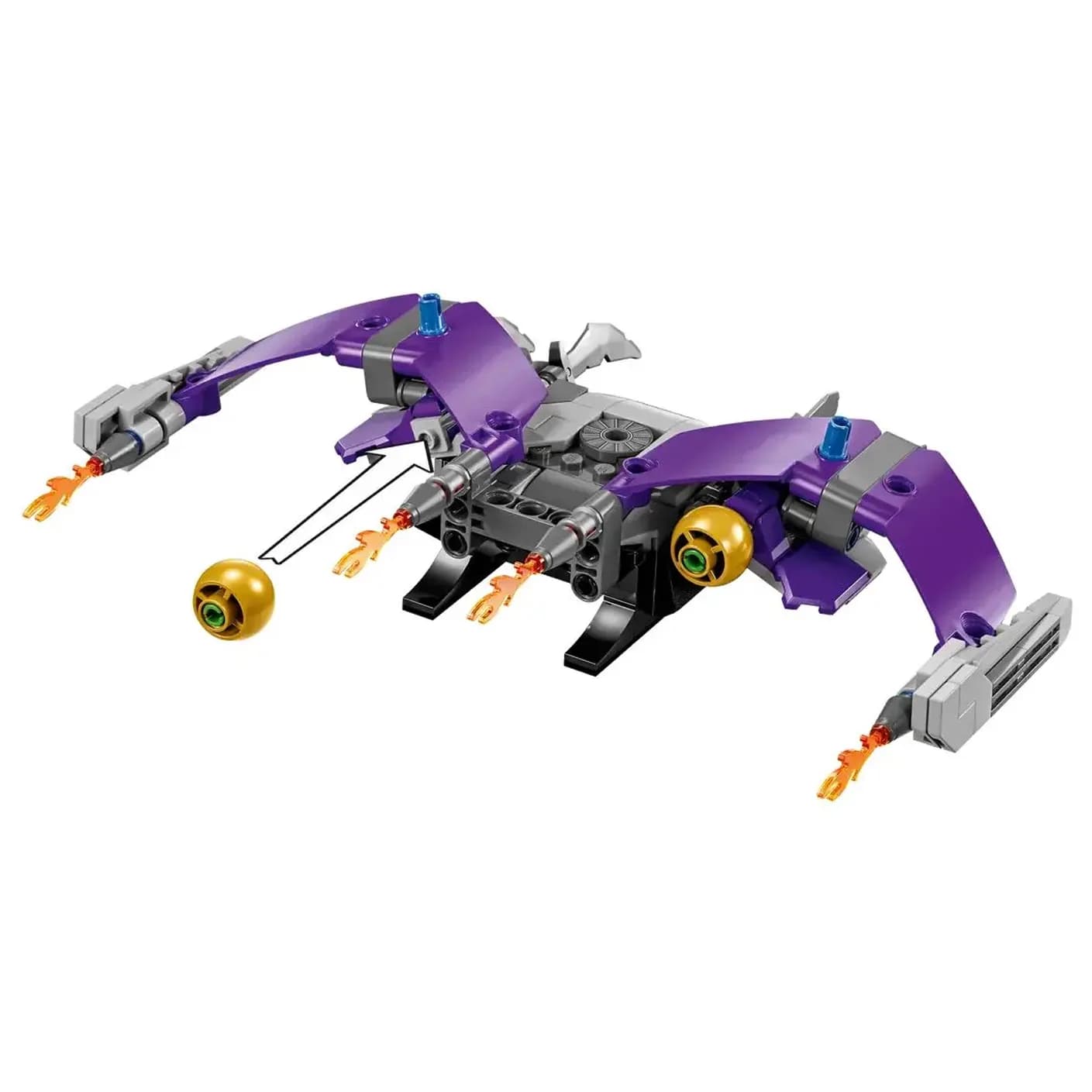 Конструктор Lego Marvel Фігурка Зеленого гобліна 471дет 76284 фото 6 Конструктор Lego Marvel Фігурка Зеленого гобліна 471дет 76284 фото 6