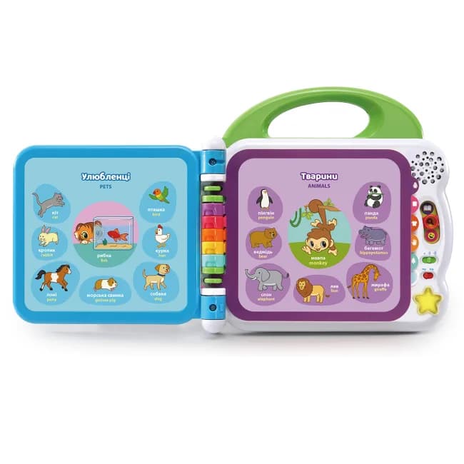 Іграшка розвиваюча VTECH Англо-український словничок 100 слів 80-601576 фото 2