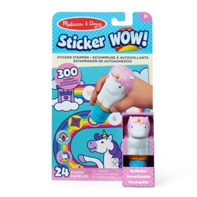 Набір з блокноту та штампу з наліпками Єдиноріг Melissa&Doug SM93205/6074898