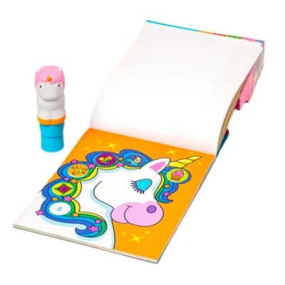 Набір з блокноту та штампу з наліпками Єдиноріг Melissa&Doug SM93205/6074898 фото 2