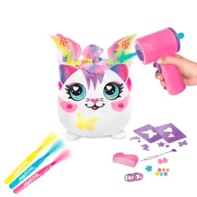 Набор для творчества Canal Toys DIY Airbrush Plush Сделай прическу Сердечко AIR040/2 фото 3