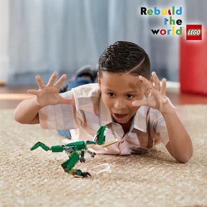 Конструктор Lego Creator Могучие динозавры 174дет 31058 фото 10