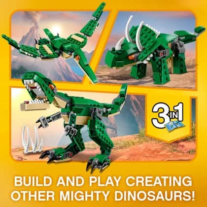 Конструктор Lego Creator Могучие динозавры 174дет 31058 фото 2