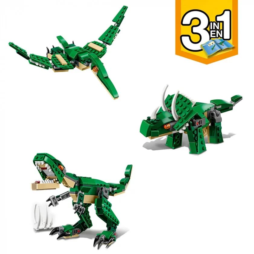 Конструктор Lego Creator Могучие динозавры 174дет 31058 фото 8
