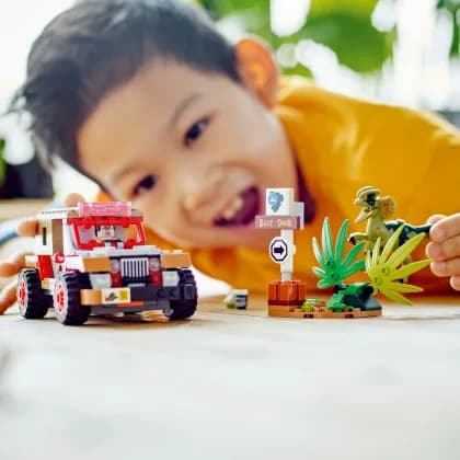 Конструктор Lego Jurassic Park Засідка дилофозавра 211дет 76958 фото 9 Конструктор Lego Jurassic Park Засідка дилофозавра 211дет 76958 фото 9