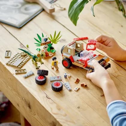 Конструктор Lego Jurassic Park Засідка дилофозавра 211дет 76958 фото 6 Конструктор Lego Jurassic Park Засідка дилофозавра 211дет 76958 фото 6