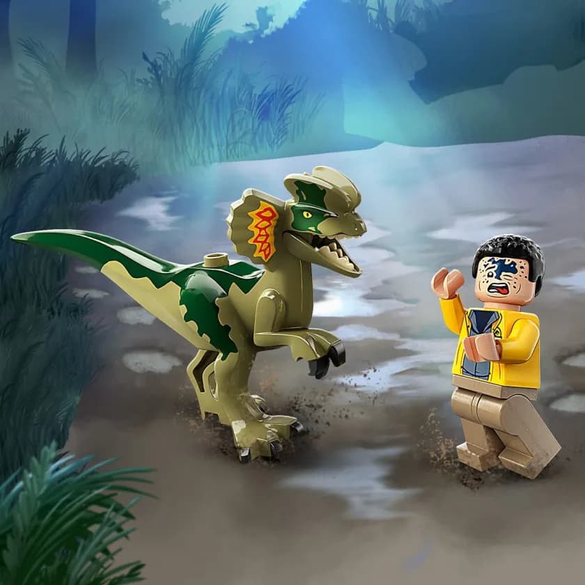 Конструктор Lego Jurassic Park Засідка дилофозавра 211дет 76958 фото 3 Конструктор Lego Jurassic Park Засідка дилофозавра 211дет 76958 фото 3