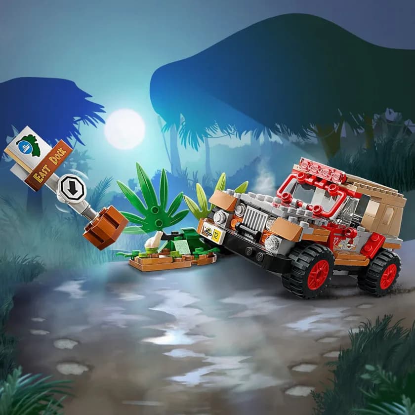 Конструктор Lego Jurassic Park Засідка дилофозавра 211дет 76958 фото 2 Конструктор Lego Jurassic Park Засідка дилофозавра 211дет 76958 фото 2