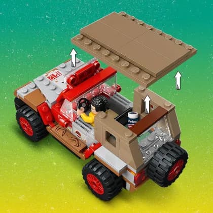 Конструктор Lego Jurassic Park Засідка дилофозавра 211дет 76958 фото 4 Конструктор Lego Jurassic Park Засідка дилофозавра 211дет 76958 фото 4