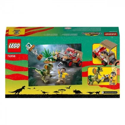 Конструктор Lego Jurassic Park Засідка дилофозавра 211дет 76958 фото 8 Конструктор Lego Jurassic Park Засідка дилофозавра 211дет 76958 фото 8