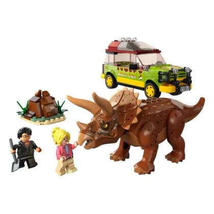 Конструктор Lego Jurassic Park Дослідження трицератопсів 281дет 76959 фото 2 Конструктор Lego Jurassic Park Дослідження трицератопсів 281дет 76959 фото 2