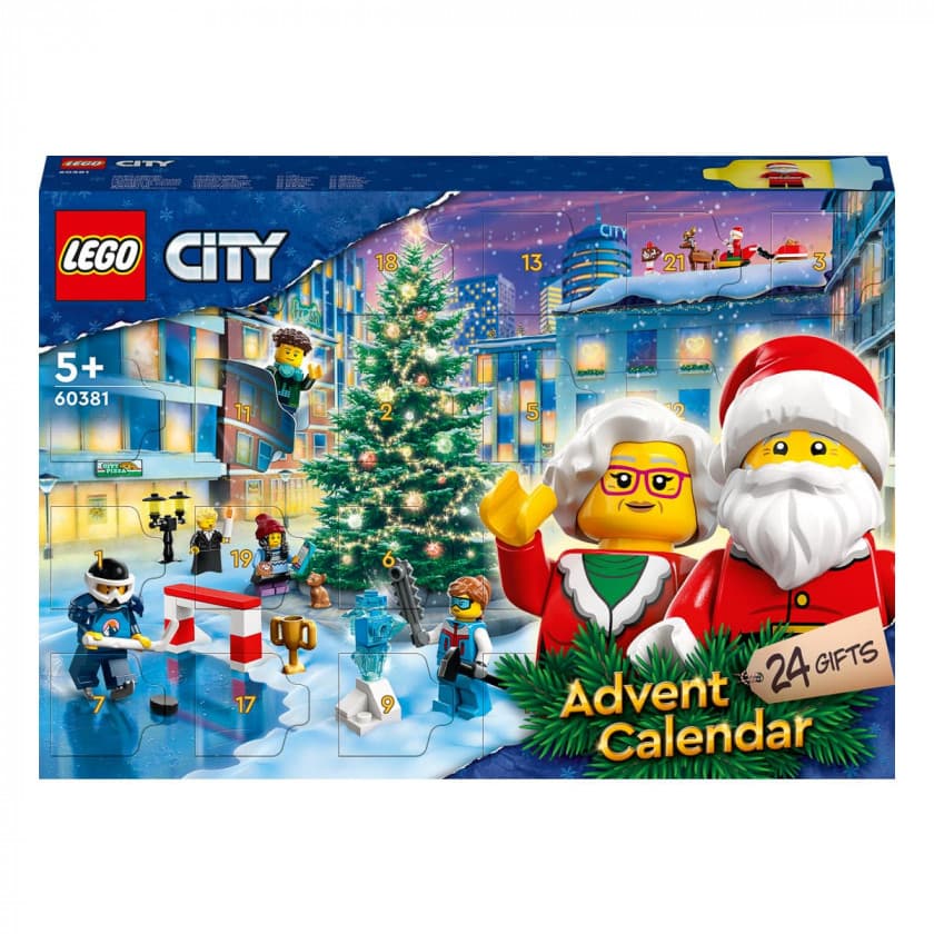 Конструктор Lego City Advent Calendar 2023 258дет 60381 Конструктор Lego City Advent Calendar 2023 258дет 60381