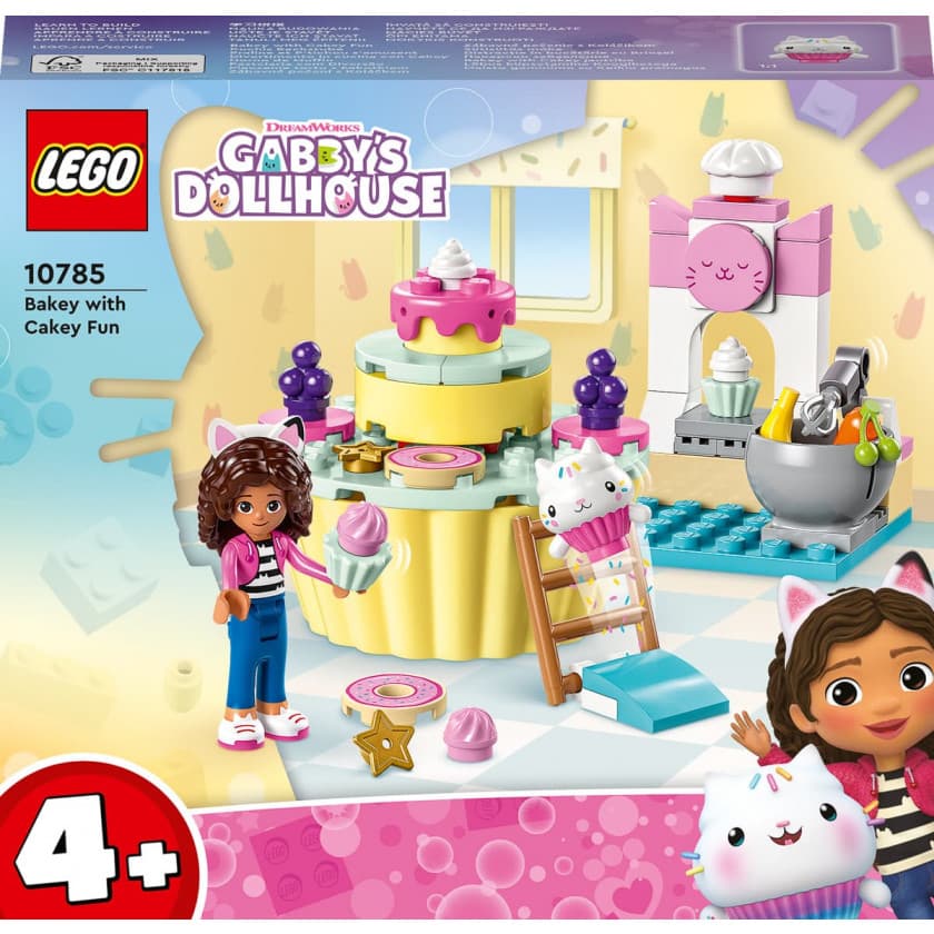 Конструктор Lego Gabby's Dollhouse Весела випічка з Кексиком 58дет 10785 Конструктор Lego Gabby's Dollhouse Весела випічка з Кексиком 58дет 10785
