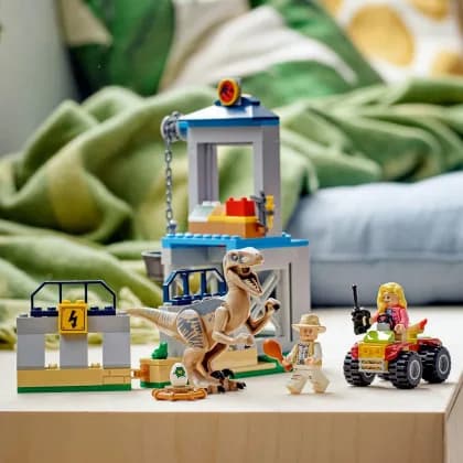 Конструктор Lego Jurassic Park Побег велоцираптора 137дет 76957 фото 5 Конструктор Lego Jurassic Park Побег велоцираптора 137дет 76957 фото 5