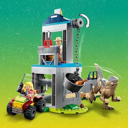 Конструктор Lego Jurassic Park Побег велоцираптора 137дет 76957 фото 2 Конструктор Lego Jurassic Park Побег велоцираптора 137дет 76957 фото 2