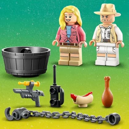 Конструктор Lego Jurassic Park Побег велоцираптора 137дет 76957 фото 4 Конструктор Lego Jurassic Park Побег велоцираптора 137дет 76957 фото 4