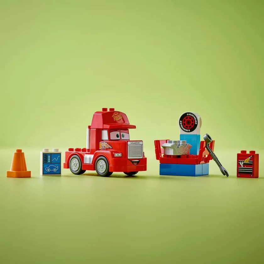 Конструктор Lego Duplo Мак на гонке 14дет 10417 фото 6 Конструктор Lego Duplo Мак на гонке 14дет 10417 фото 6
