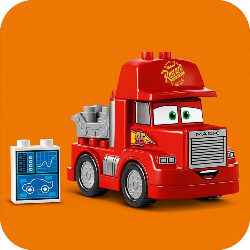 Конструктор Lego Duplo Мак на гонке 14дет 10417 фото 3 Конструктор Lego Duplo Мак на гонке 14дет 10417 фото 3