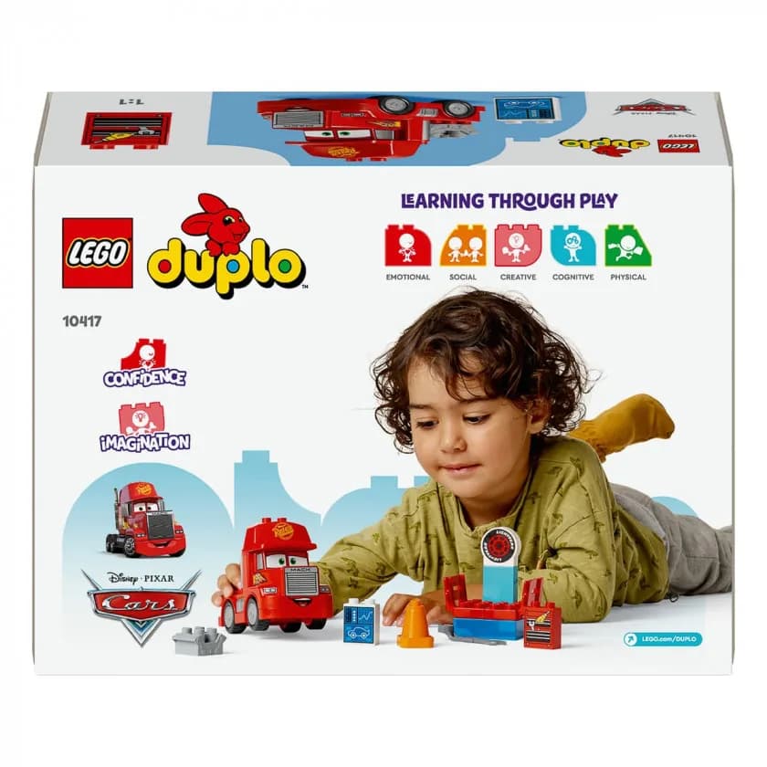 Конструктор Lego Duplo Мак на гонке 14дет 10417 фото 9 Конструктор Lego Duplo Мак на гонке 14дет 10417 фото 9