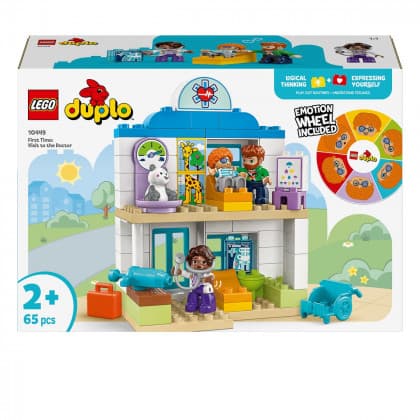 Конструктор Lego Duplo Впервые: визит к врачу 65дет 10449 Конструктор Lego Duplo Впервые: визит к врачу 65дет 10449