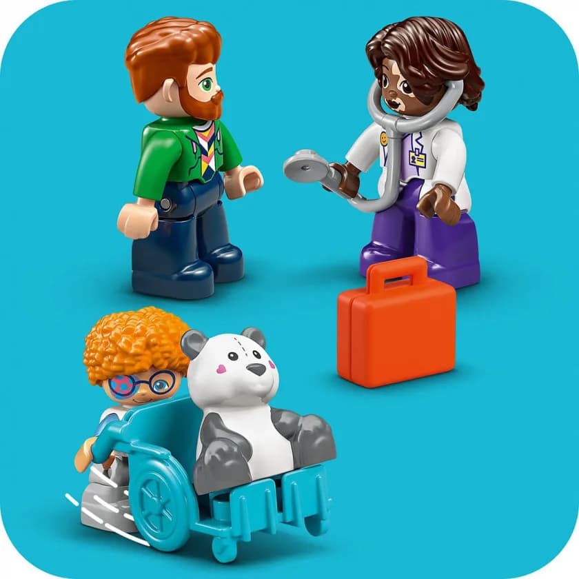 Конструктор Lego Duplo Впервые: визит к врачу 65дет 10449 фото 7 Конструктор Lego Duplo Впервые: визит к врачу 65дет 10449 фото 7