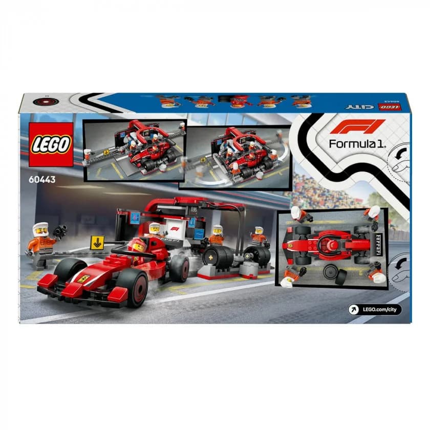 Конструктор Lego City Пит-стоп и пит-экипаж F1 322дет 60443 фото 11 Конструктор Lego City Пит-стоп и пит-экипаж F1 322дет 60443 фото 11