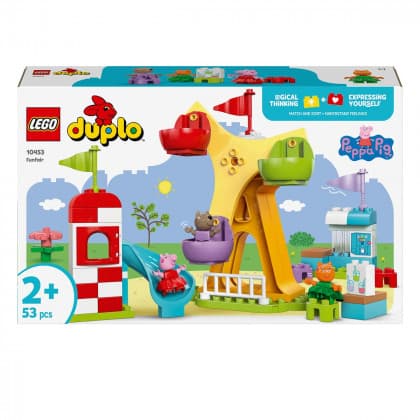 Конструктор Lego Duplo Peppa Pig Ярмарка развлечений 53дет 10453 Конструктор Lego Duplo Peppa Pig Ярмарка развлечений 53дет 10453