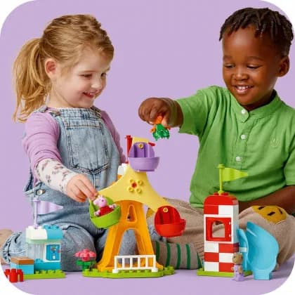 Конструктор Lego Duplo Peppa Pig Ярмарка развлечений 53дет 10453 фото 4 Конструктор Lego Duplo Peppa Pig Ярмарка развлечений 53дет 10453 фото 4