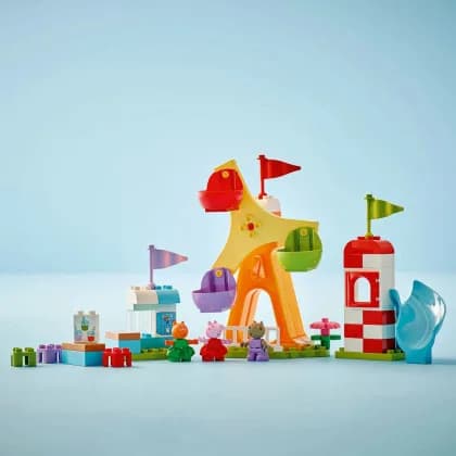 Конструктор Lego Duplo Peppa Pig Ярмарка развлечений 53дет 10453 фото 2 Конструктор Lego Duplo Peppa Pig Ярмарка развлечений 53дет 10453 фото 2