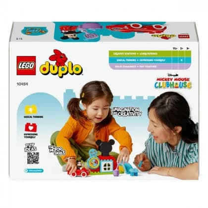 Конструктор Lego Duplo Микки Маус: Клубный дом и автомобиль 27дет 10454 фото 6 Конструктор Lego Duplo Микки Маус: Клубный дом и автомобиль 27дет 10454 фото 6