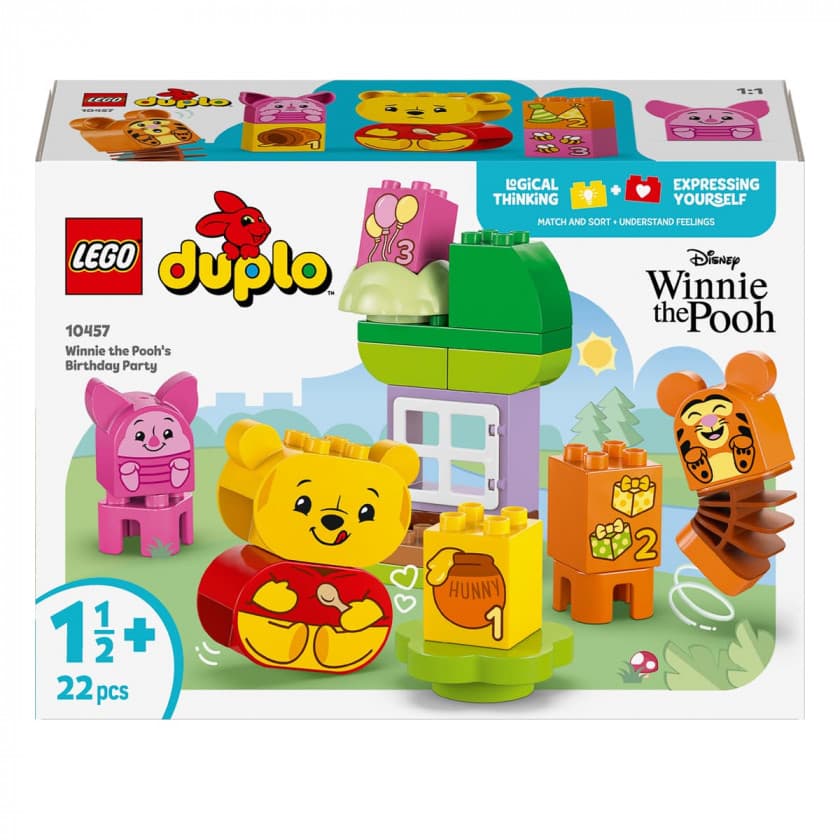 Конструктор Lego Duplo День рождения Винни Пуха 22дет 10457 Конструктор Lego Duplo День рождения Винни Пуха 22дет 10457