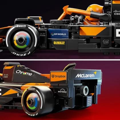 Конструктор Legol Speed Champions F1® McLaren Team MCL38 269дет 77251 фото 8 Конструктор Legol Speed Champions F1® McLaren Team MCL38 269дет 77251 фото 8