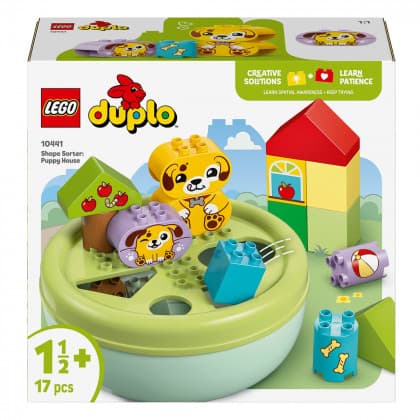Конструктор Lego Duplo Сортер: будинок для цуценят 17дет 10441 Конструктор Lego Duplo Сортер: будинок для цуценят 17дет 10441