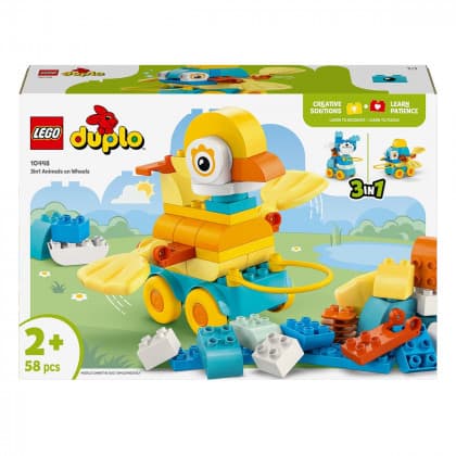 Конструктор Lego Duplo Тварини на колесах 3в1 58дет 10448