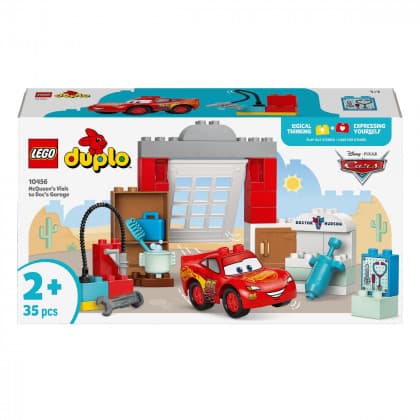 Конструктор Lego Duplo Візит МакКвіна в гараж Дока 35дет 10456