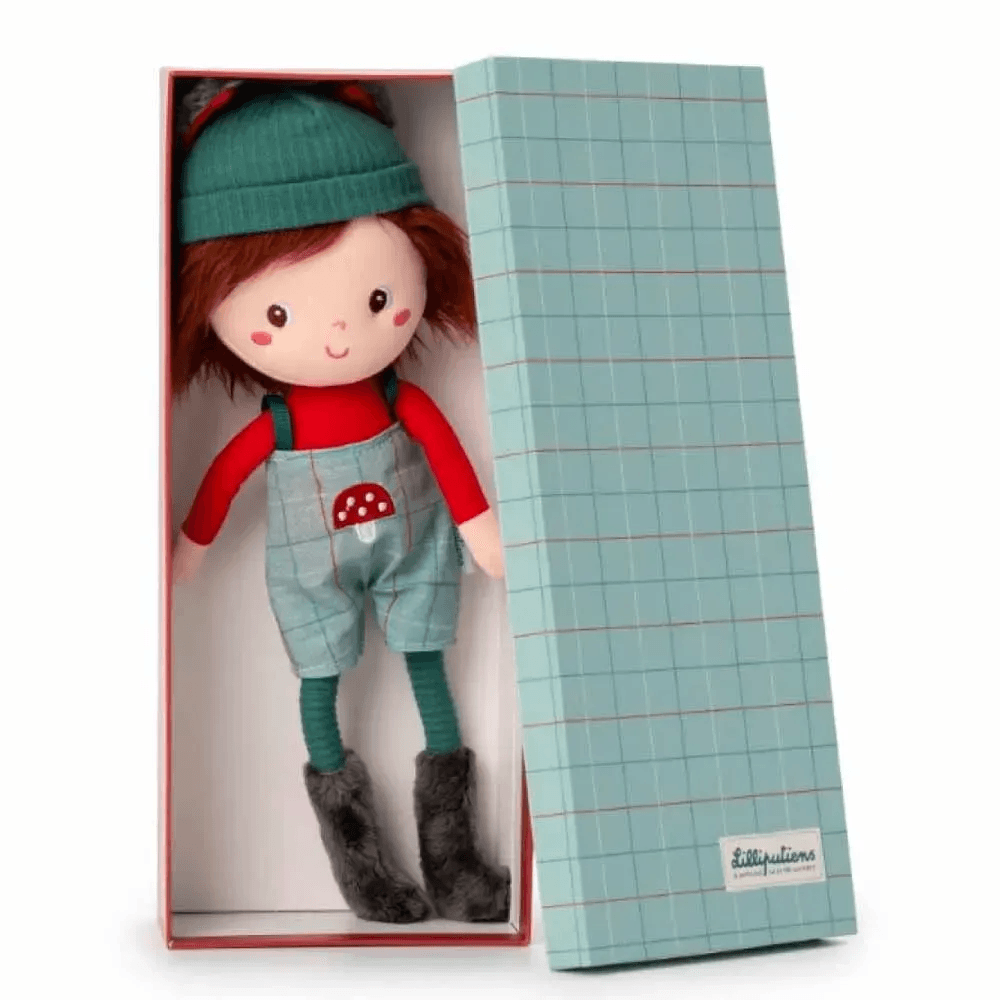 Кукла мягкая в подарочной коробке Lilliputiens Луи 83487 Кукла мягкая в подарочной коробке Lilliputiens Луи 83487