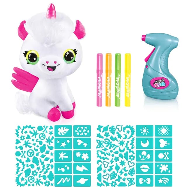 Набор для творчества Canal Toys DIY Airbrush Plush Единорог Неон с фломастерами AIR024/1 фото 2 Набор для творчества Canal Toys DIY Airbrush Plush Единорог Неон с фломастерами AIR024/1 фото 2