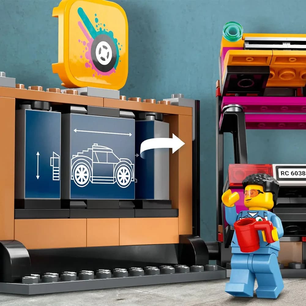 Конструктор LEGO City Тюнинг-ателье 507дет 60389 фото 7