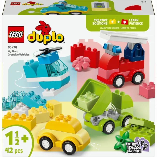 Конструктор Lego Duplo Творческие транспортные средства 42дет 10474 фото 2 Конструктор Lego Duplo Творческие транспортные средства 42дет 10474 фото 2