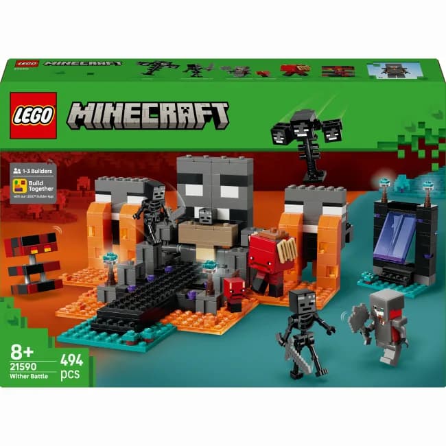 Конструктор Lego Minecraft Битва за Візер 494дет 21590 фото 2 Конструктор Lego Minecraft Битва за Візер 494дет 21590 фото 2