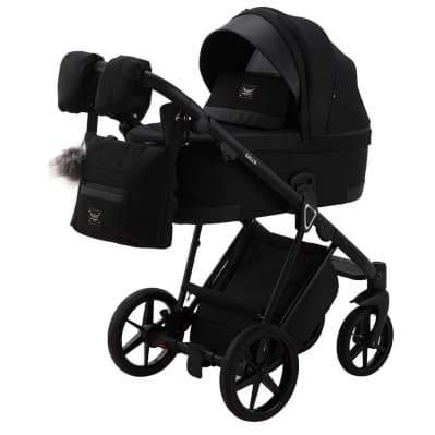 Коляска універсальна 2в1 Adamex Gallo Thermo GA-12 black diamond 625522