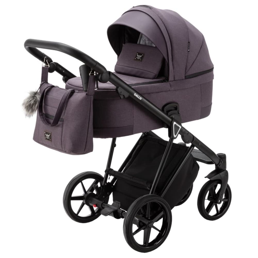 Коляска універсальна 2в1 Adamex GA-8 plum perfect 625520