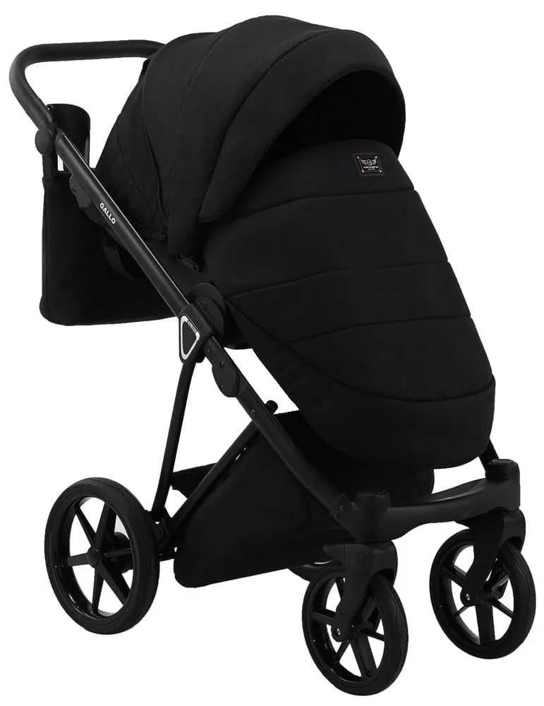 Коляска универсальная 2в1 Adamex Gallo Thermo GA-12 black diamond 625522 фото 3 Коляска универсальная 2в1 Adamex Gallo Thermo GA-12 black diamond 625522 фото 3