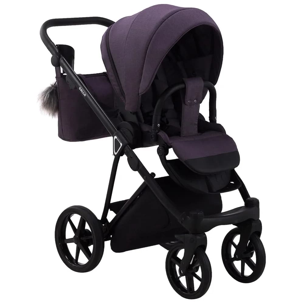 Коляска универсальная 2в1 Adamex Gallo Thermo GA-8 plum perfect 625520 фото 4 Коляска универсальная 2в1 Adamex Gallo Thermo GA-8 plum perfect 625520 фото 4