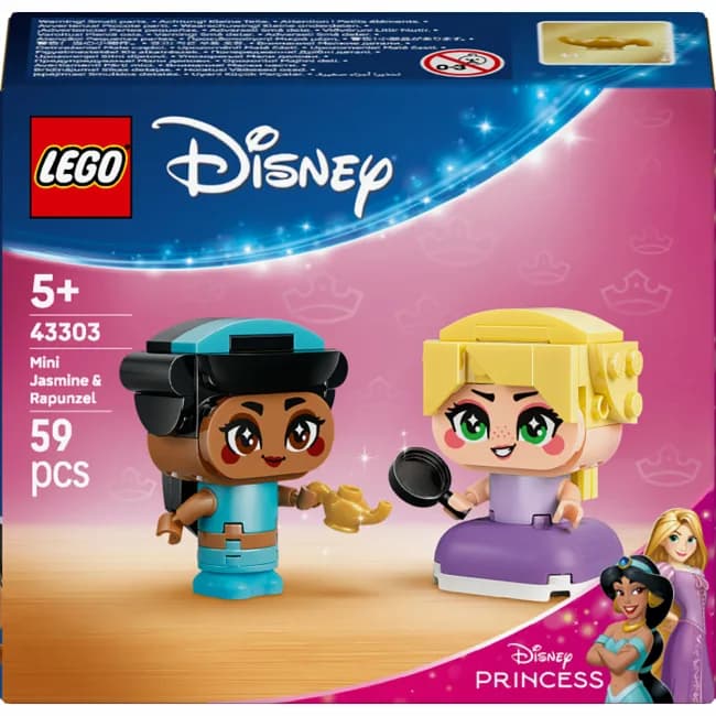 Конструктор Lego Disney Мініпринцеси Жасмін і Рапунцель 59дет 43303 фото 2