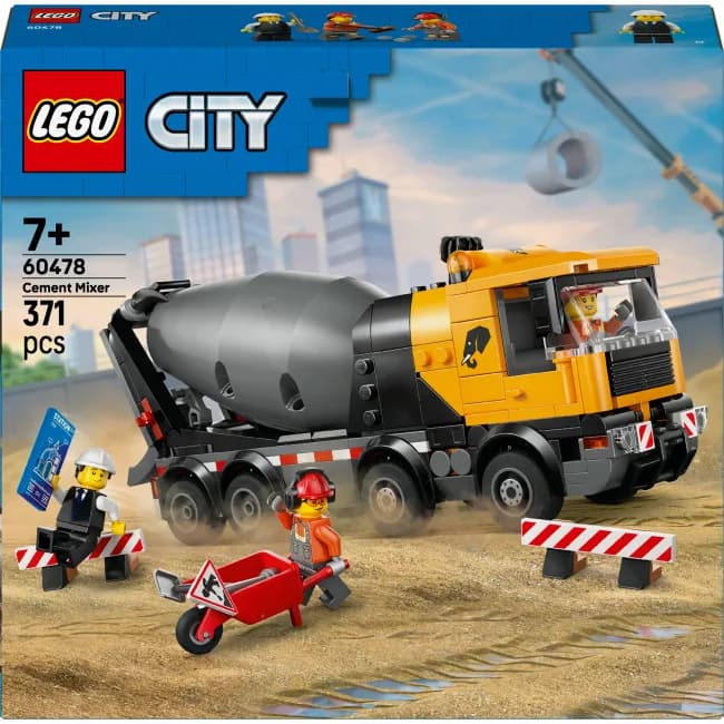Конструктор Lego City Бетонозмішувач 371дет 60478 фото 2