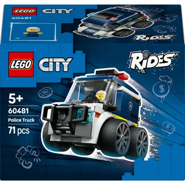 Конструктор Lego City Полицейский грузовик 71дет 60481 фото 2